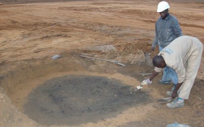 Volet archéologie de la route Belabo-Deng/Deng